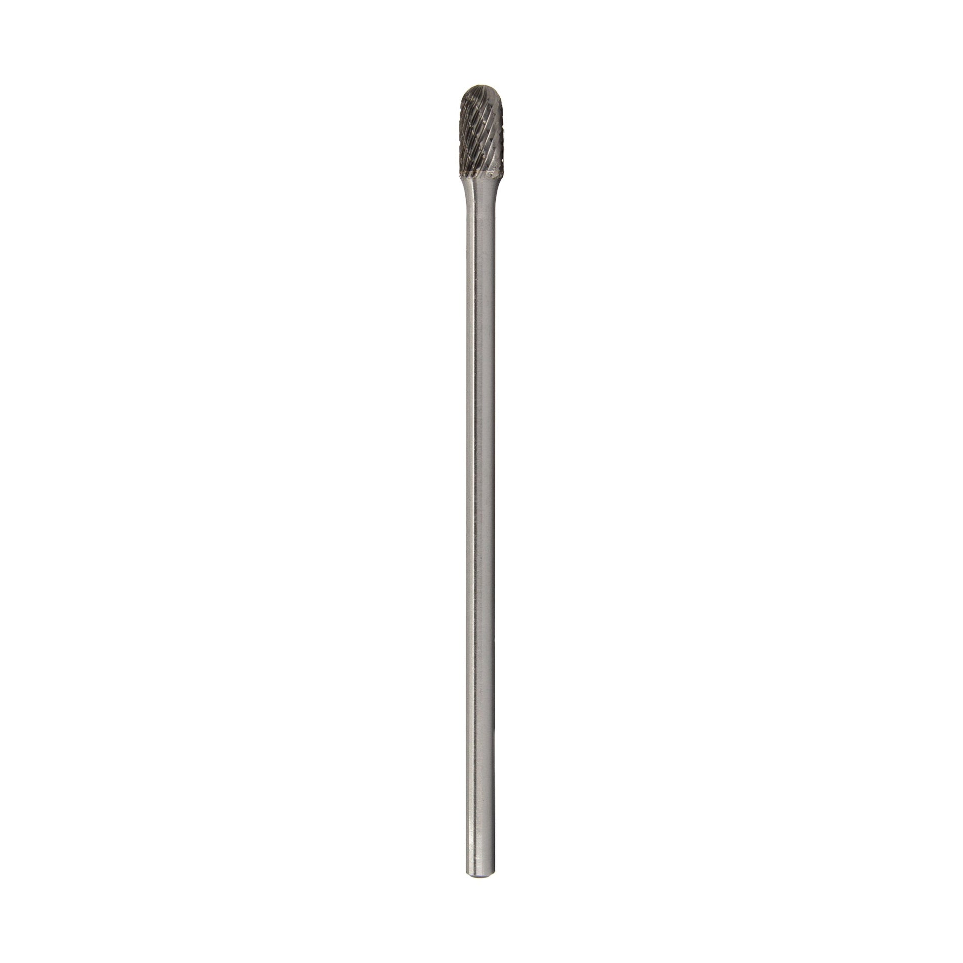 SC - 3 3/8" X 3/4" X 6" Long Shank Cylindrical Radius End Carbide Bur 1/4" Shank - High Performance & Durable Cutting Tool | Drill America - Bayou Tool