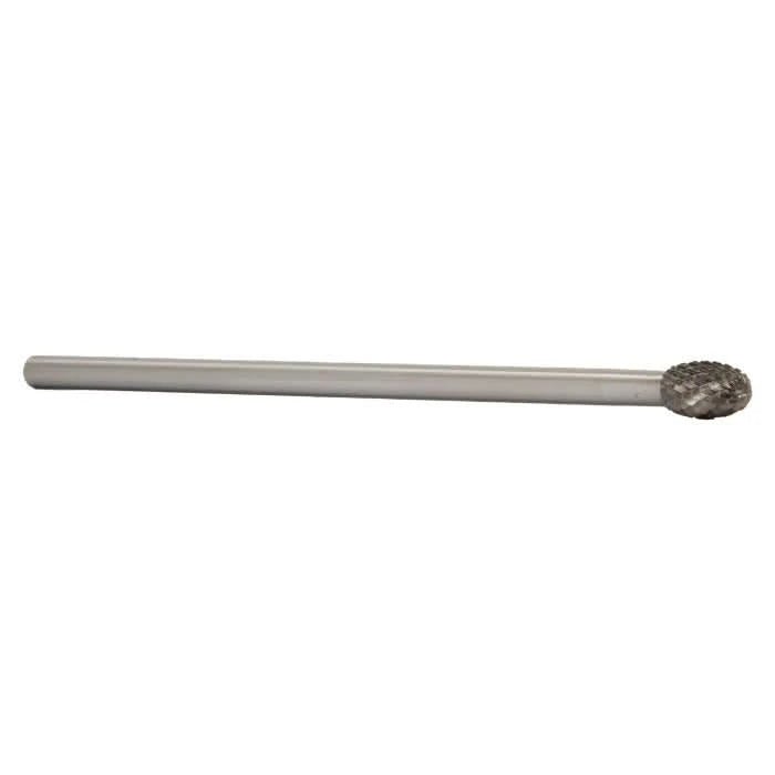SE - 1 1/4" X 3/8" X 6" Long Shank Oval Carbide Bur 1/4" Shank - High Performance & Durable Cutting Tool | Drill America - Bayou Tool