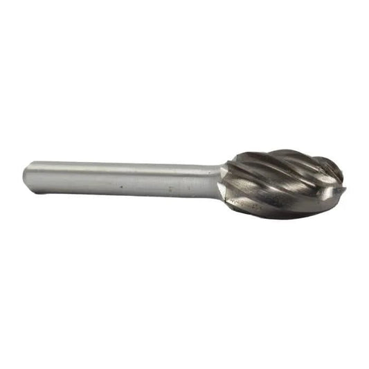 SE - 3NF 3/8" X 5/8" Oval Carbide Bur 1/4" Shank for Aluminum - High Performance & Durable Cutting Tool | Drill America - Bayou Tool