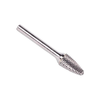 SF - 4 7/16" X 1" Tree Radius End Carbide Bur 1/4" Shank - High Performance & Durable Cutting Tool | Drill America - Bayou Tool
