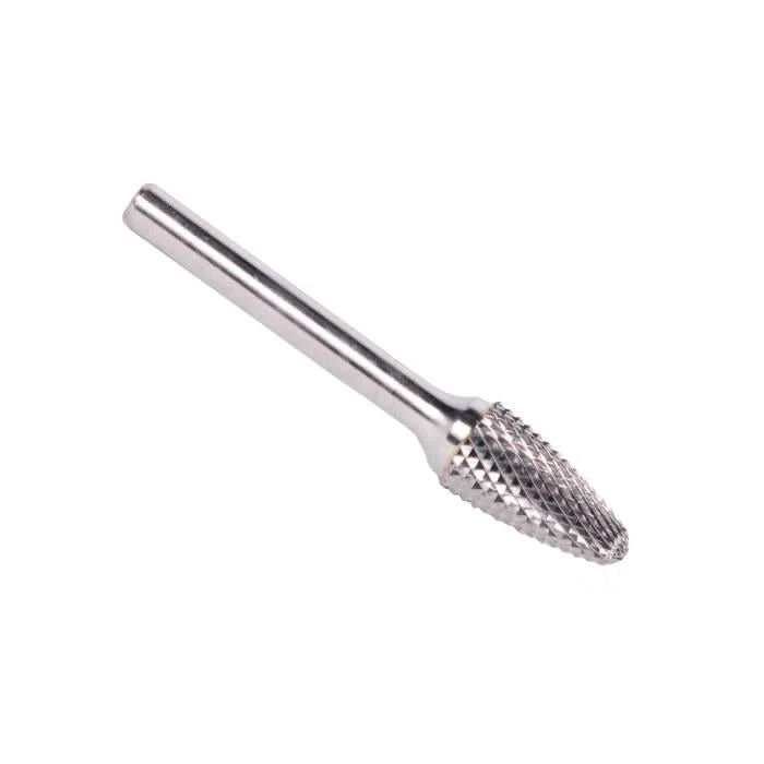 SF - 5 1/2" X 1" Tree Radius End Carbide Bur 1/4" Shank - High Performance & Durable Cutting Tool | Drill America - Bayou Tool