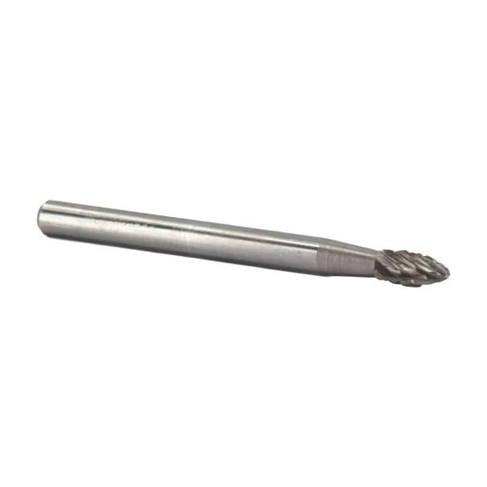 SH - 41 1/8" X 1/4" Flame Carbide Bur 1/8" Shank - High Performance & Durable Cutting Tool | Drill America - Bayou Tool