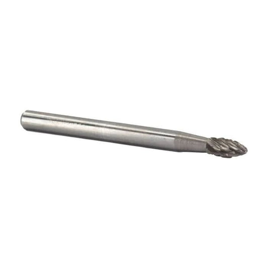 SH - 41 1/8" X 1/4" Flame Carbide Bur 1/8" Shank - High Performance & Durable Cutting Tool | Drill America - Bayou Tool