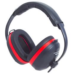 Silencer Black Earmuff Indl Single - Bayou Tool