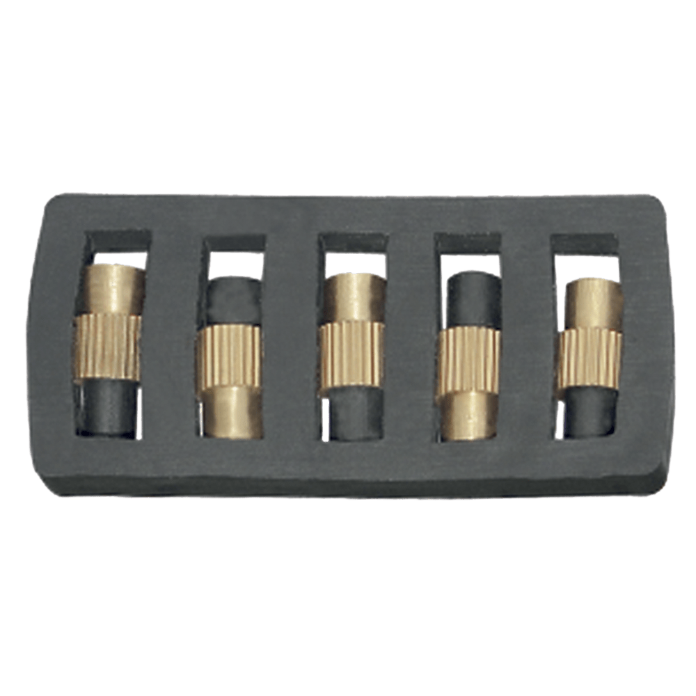 Single Flint Spark Lighter Renewals - 5 Flints/Strip, Durable Replacement - Bayou Tool