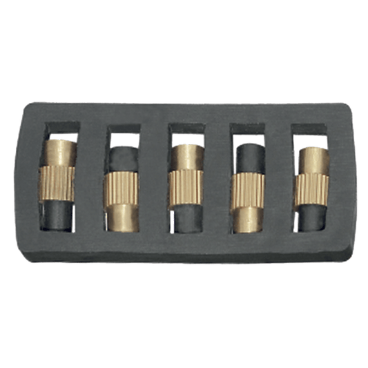 Single Flint Spark Lighter Renewals - 5 Flints/Strip, Durable Replacement - Bayou Tool