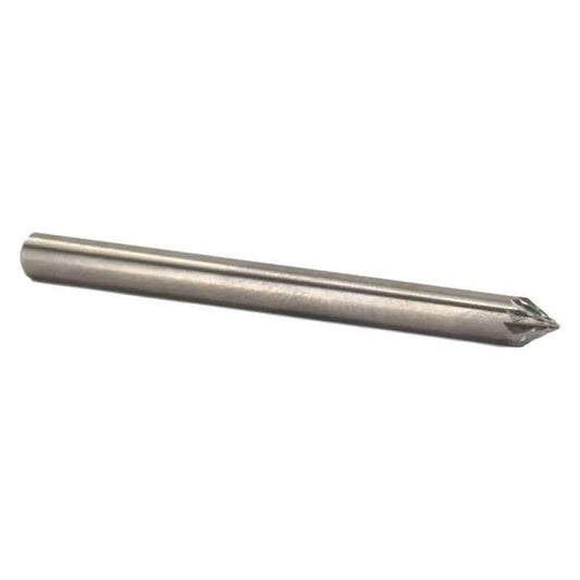 SJ - 42 1/8" X 3/32" 60 Include Angle Carbide Bur 1/8" Shank - High Performance & Durable Cutting Tool | Drill America - Bayou Tool