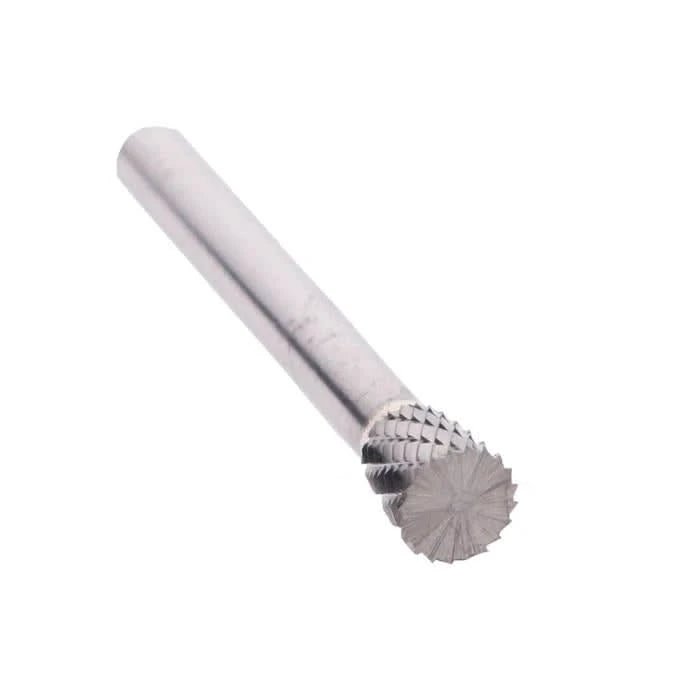 SN - 4 1/2" X 1/2" Inverted Cone Carbide Bur 1/4" Shank - High Performance & Durable Cutting Tool | Drill America - Bayou Tool