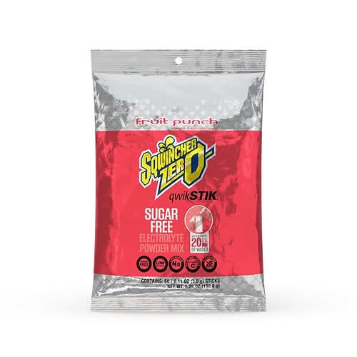 Sqwincher Zero Qwik Stik 50 pack, Sugar Free .11 0z - Bayou Tool