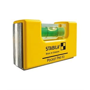 Stabila 11901 Pocket Pro Magnetic With Holster Level | Layout Tool for Pros - Bayou Tool