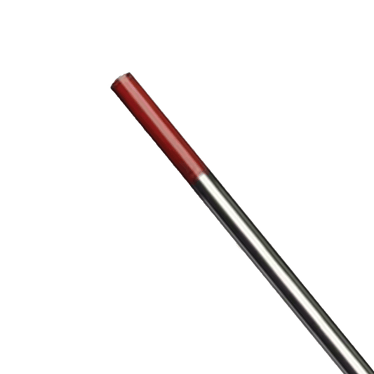 Techniweld 2% Thoriated Tungsten Electrodes – 1/8" x 7", Pack of 10 for Precision TIG Welding - Bayou Tool