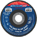 Techniweld Sand Star High Density Jumbo Fiberglass Flap Disc – Type 29 | 10/Box - Bayou Tool