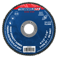 Techniweld Sand Star Jumbo Flap Disc | Type 27, VSM Zirconia, Reg. Density | 10/box - Bayou Tool