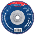 Techniweld Sand Star Purple Stripping Disc – Type 27 | 10/Box - Bayou Tool