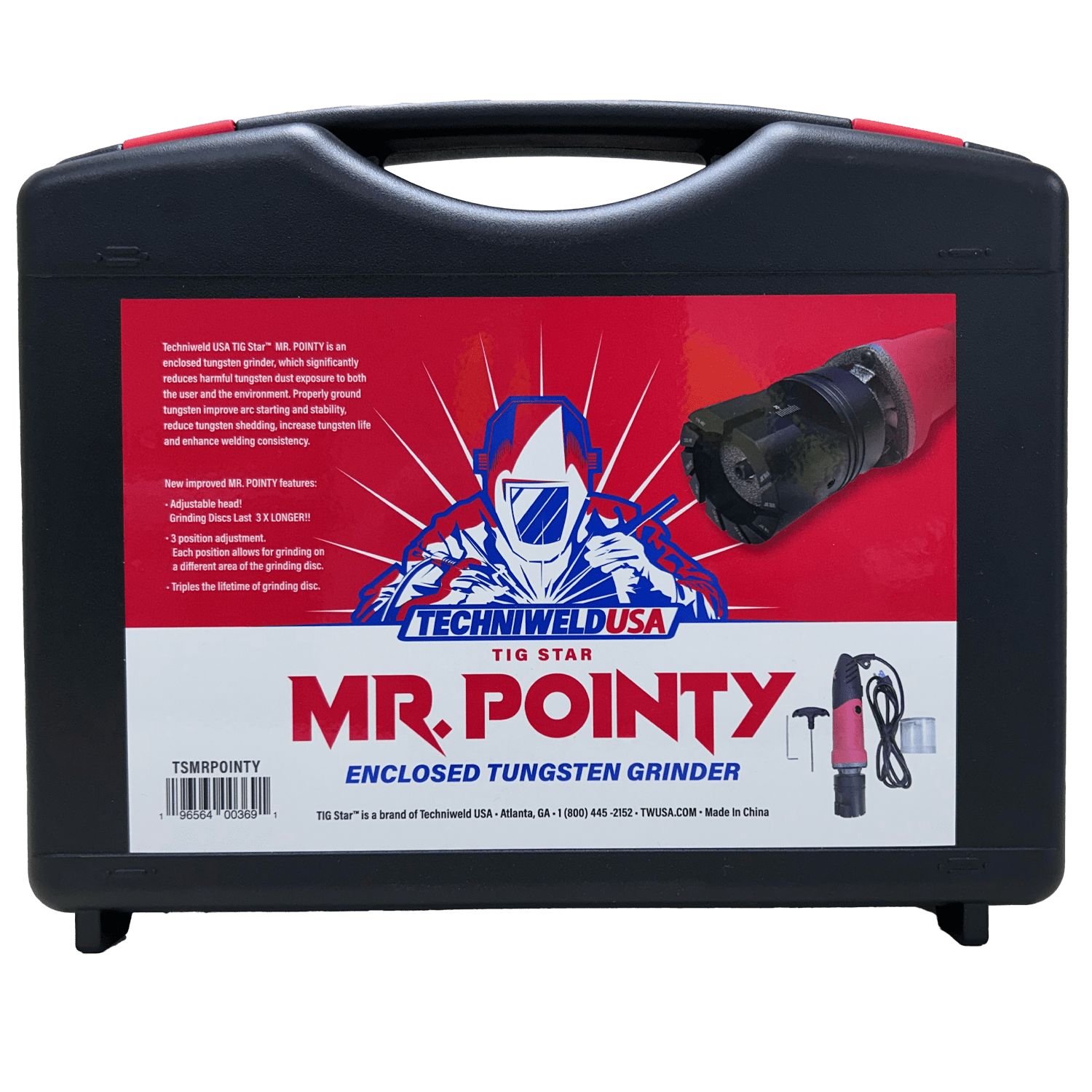 Tig Star “Mr. Pointy” Tungsten Grinder – Cordless Rechargeable Precision Sharpener - Bayou Tool