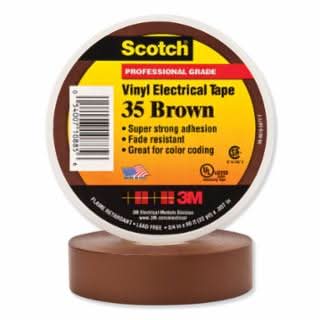 Vinyl Electrical Color Coding Tape - 35, 3/4 in x 66 ft, Multiple Colors - Bayou Tool