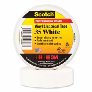 Vinyl Electrical Color Coding Tape - 35, 3/4 in x 66 ft, Multiple Colors - Bayou Tool