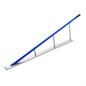 WhaLite 22 - 973 Wide Blade Darby - Mag 60" X 4" 21" Rise Plugged ends | Concrete Tool for Pros - Bayou Tool