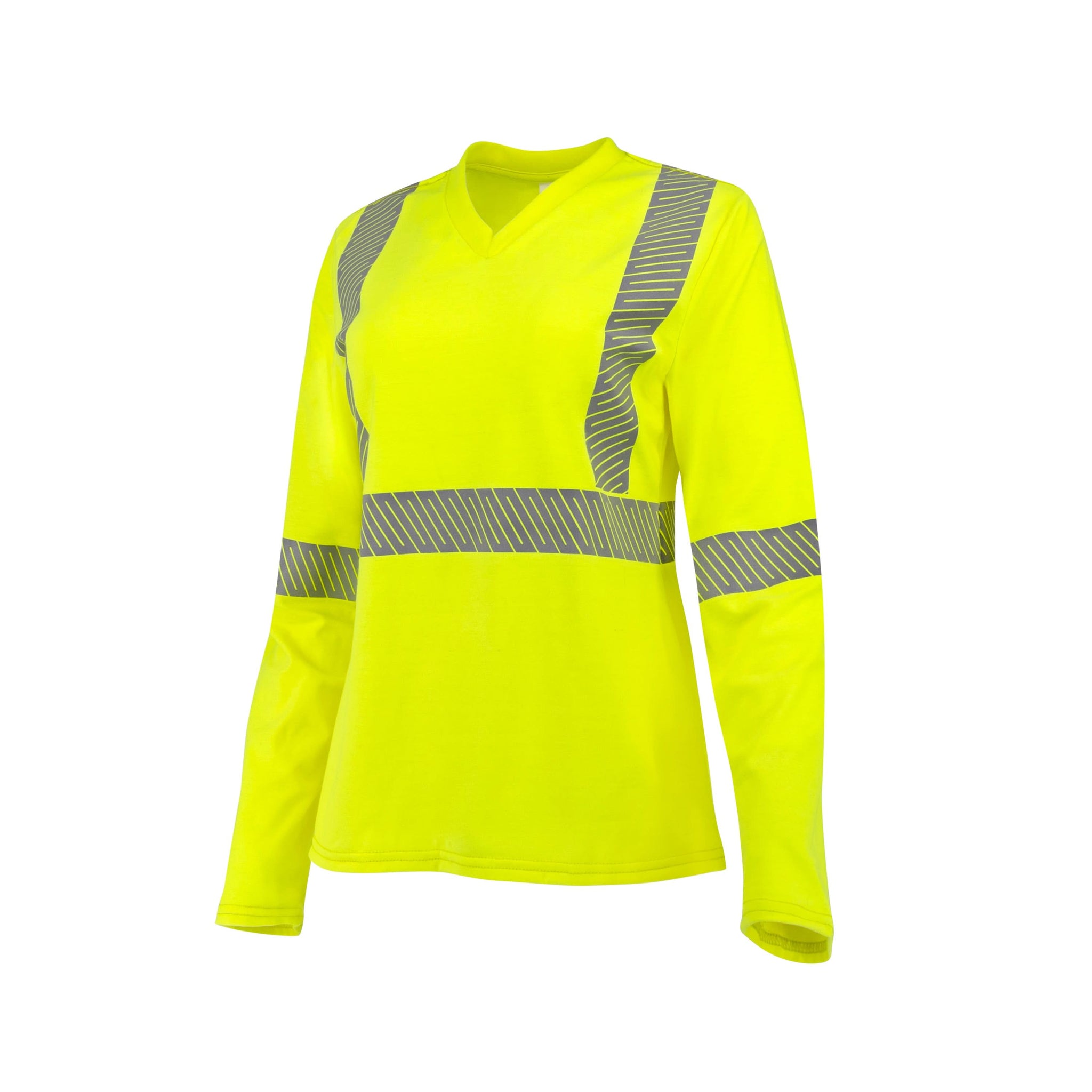 Radians ST921W 7.75 oz Women's Long Sleeve FR T-shirt with Class 3 Segmented Reflective Tape by RADIANS - Industrial Safety Product